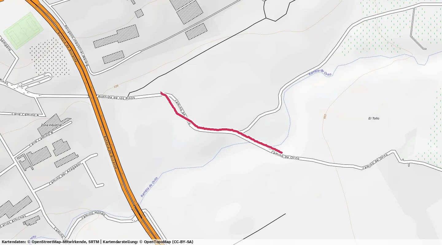 Route map for 🏃‍♂️ ⏰00:02:21 📏0.43km ⏱️5:27/km 🧁37Kcal