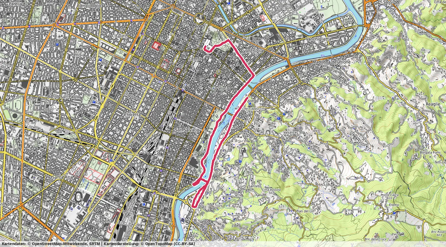 Route map for 🚴‍♂️ ⏰00:14:25 📏8.29km 🛫24m ❤️‍🔥165bpm 🪫225W 🧁212Kcal