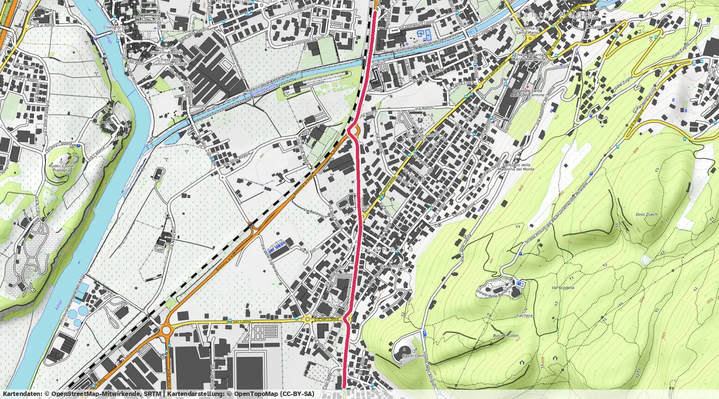 Route map for 🚴‍♂️ ⏰00:04:49 📏2.02km ❤️‍🔥111bpm 🪫119W 🧁38Kcal