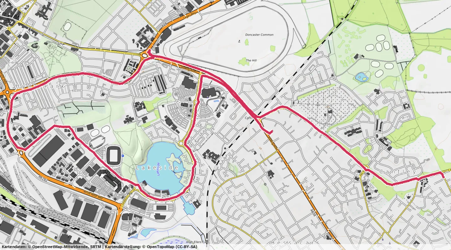 Route map for 🏃‍♂️ ⏰00:55:02 📏10.31km ⏱️5:20/km 🛫50m 🧁975Kcal