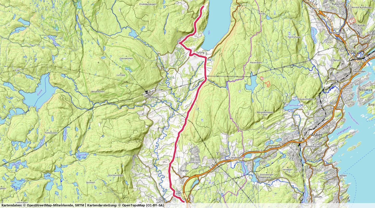 Route map for 🚴‍♂️ ⏰01:40:08 📏39.59km 🛫591m 🪫156W 🧁1,048Kcal