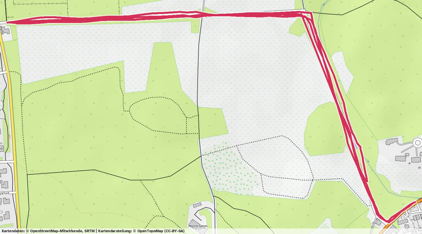 Route map for 🏃‍♂️ ⏰00:24:26 📏4.4km ⏱️5:33/km 🧁444Kcal