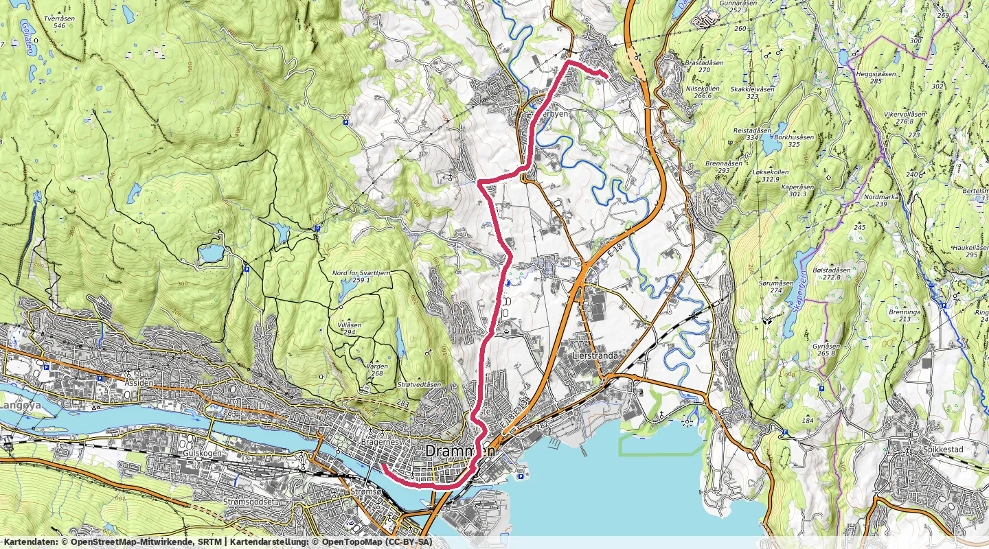 Route map for 🏃‍♂️ ⏰00:48:14 📏8.97km ⏱️5:22/km 🛫136m 🧁828Kcal
