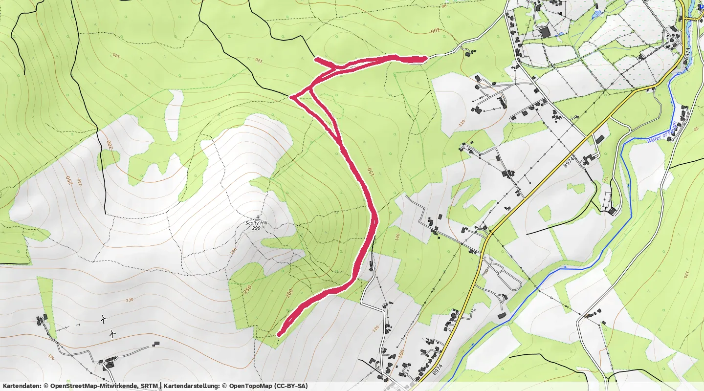 Route map for 🏃‍♂️ ⏰00:28:34 📏5.01km ⏱️5:42/km 🛫118m 🧁551Kcal