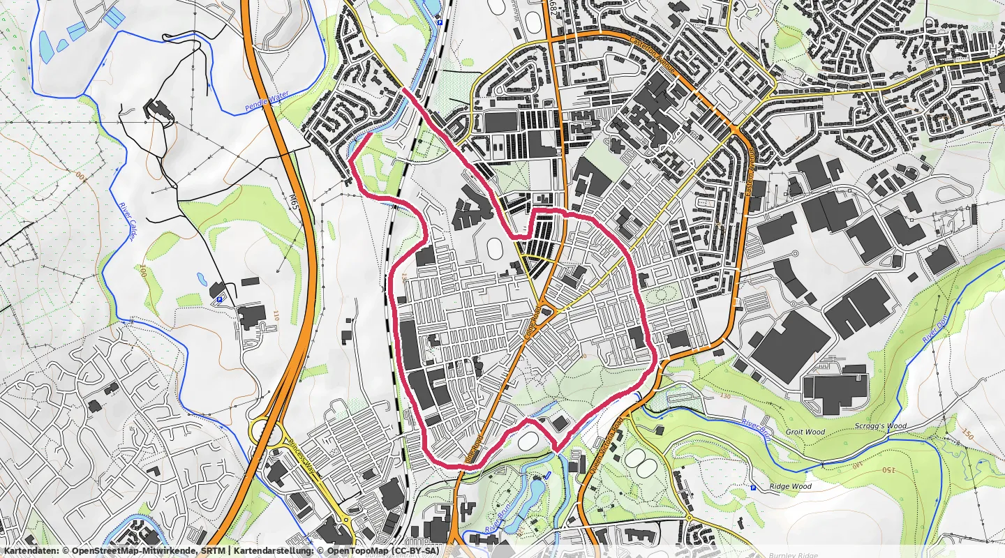 Route map for 🏃‍♂️ ⏰00:29:55 📏5.21km ⏱️5:44/km 🛫25m ❤️‍🔥164bpm 🧁593Kcal