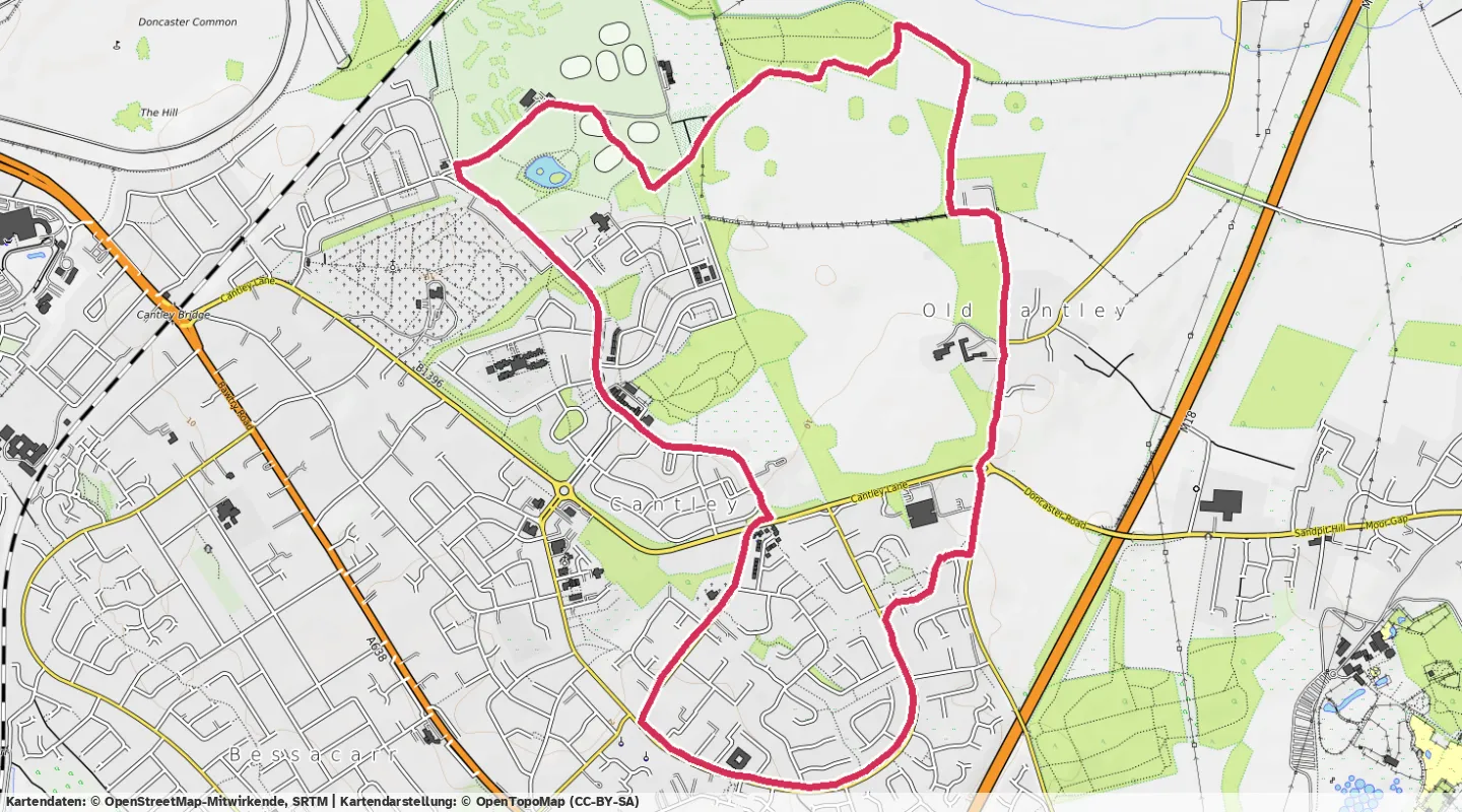 Route map for 🚶‍♂️‍➡️ ⏰01:24:10 📏7.41km 🛫20m 🧁728Kcal