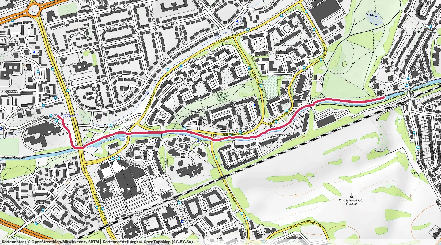 Route map for 🏃‍♂️ ⏰00:33:00 📏6.44km ⏱️5:07/km 🧁602Kcal