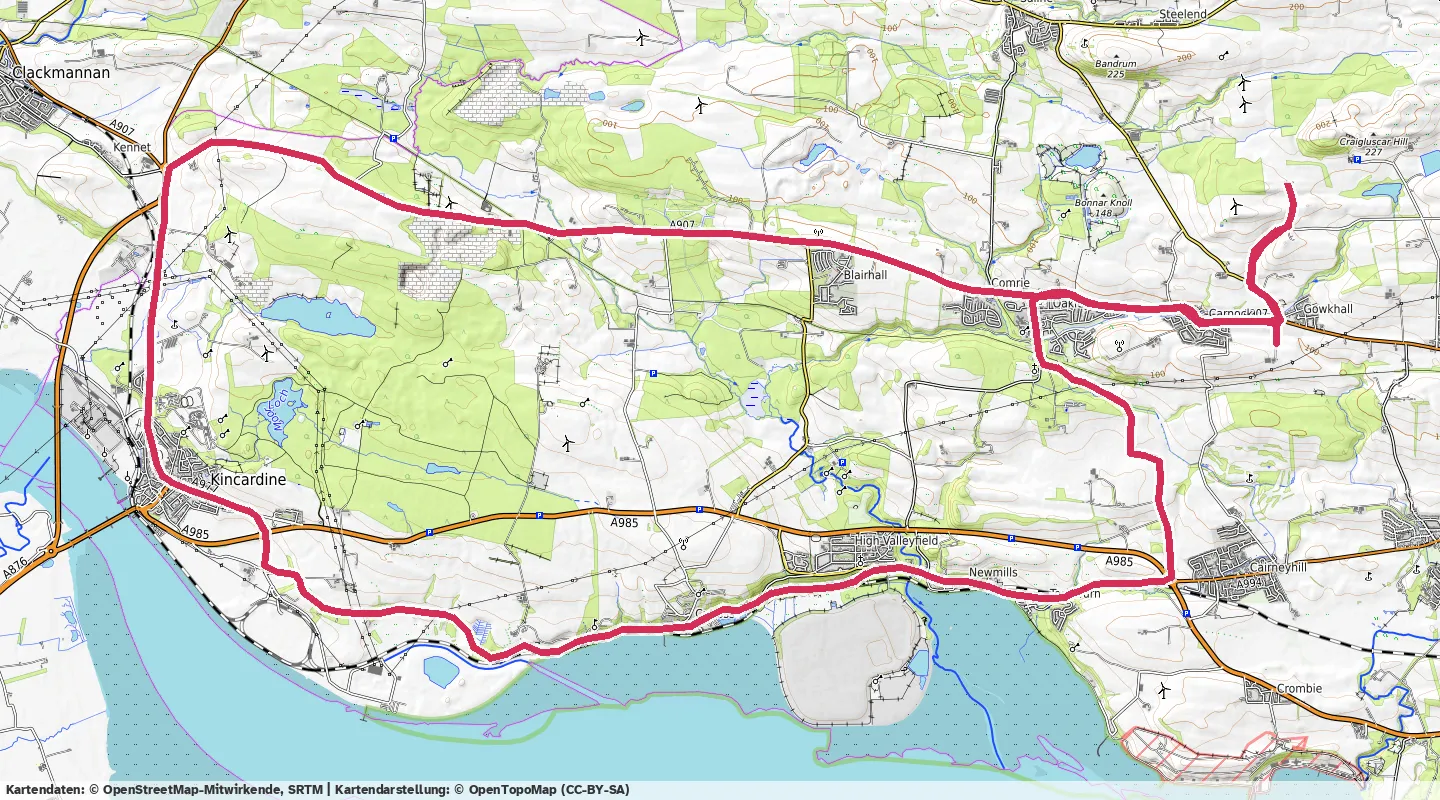 Route map for 🚴‍♂️ ⏰01:38:45 📏37.92km 🛫266m 🪫111W 🧁732Kcal