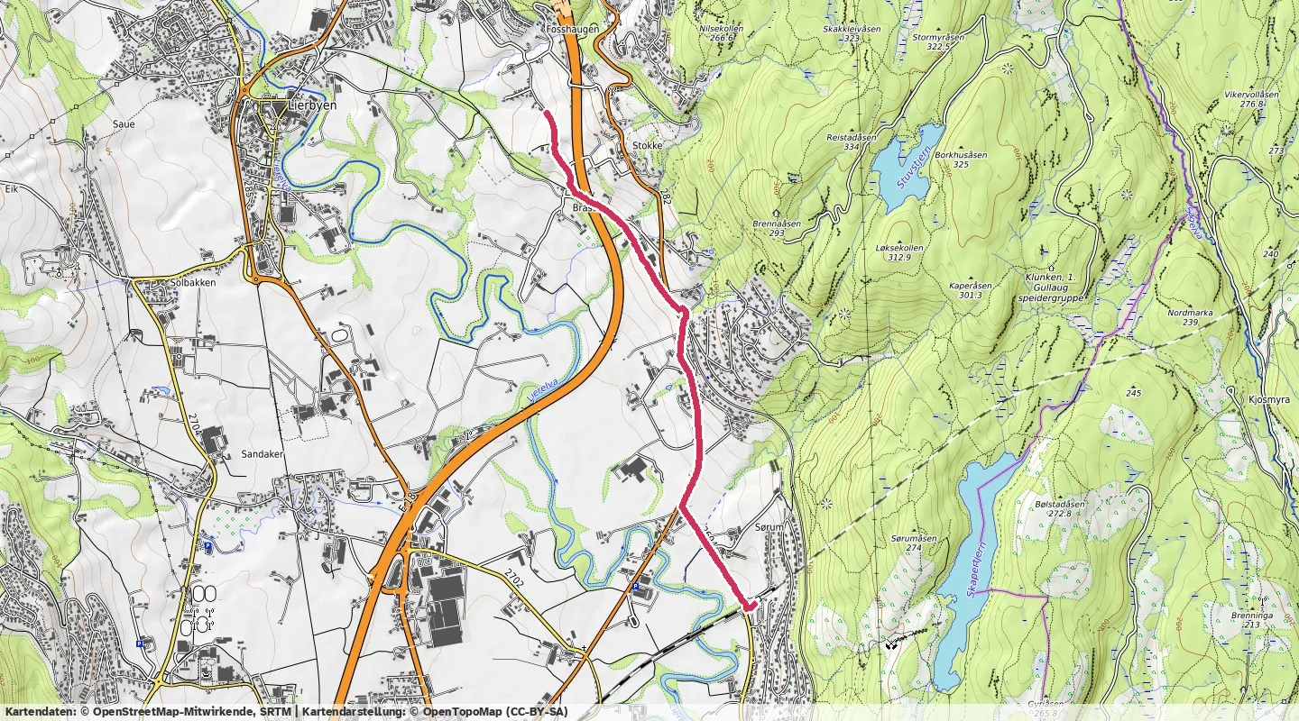 Route map for 🏃‍♂️ ⏰00:18:27 📏3.16km ⏱️5:50/km 🛫11m 🧁266Kcal