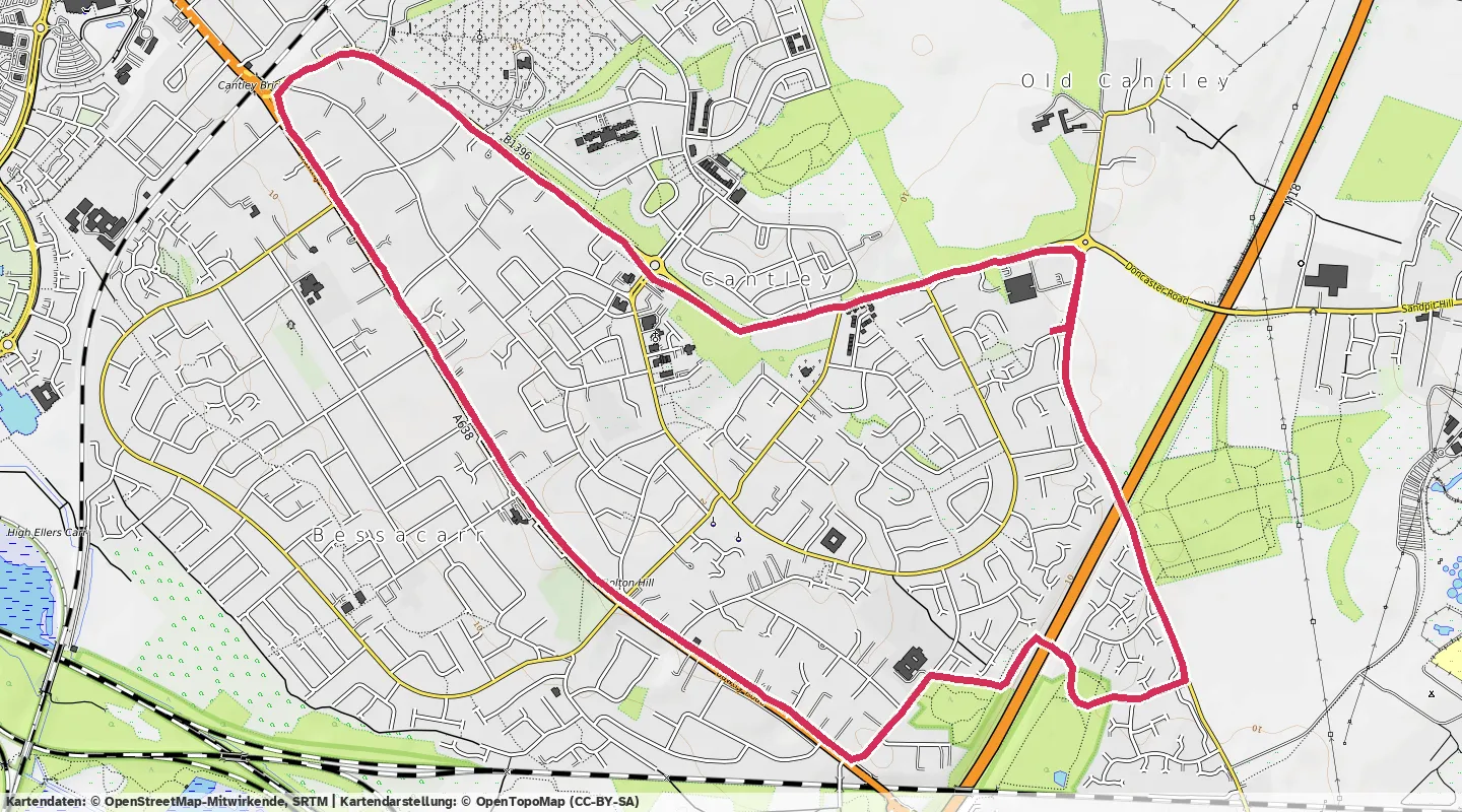 Route map for 🏃‍♂️ ⏰00:44:59 📏8.02km ⏱️5:36/km 🛫88m 🧁810Kcal