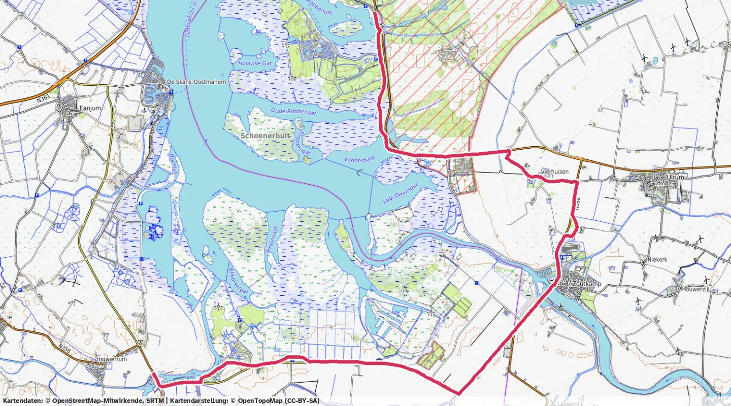 Route map for 🚴‍♂️ ⏰00:46:44 📏22.29km 🛫27m ❤️‍🔥146bpm 🪫162W 🧁450Kcal