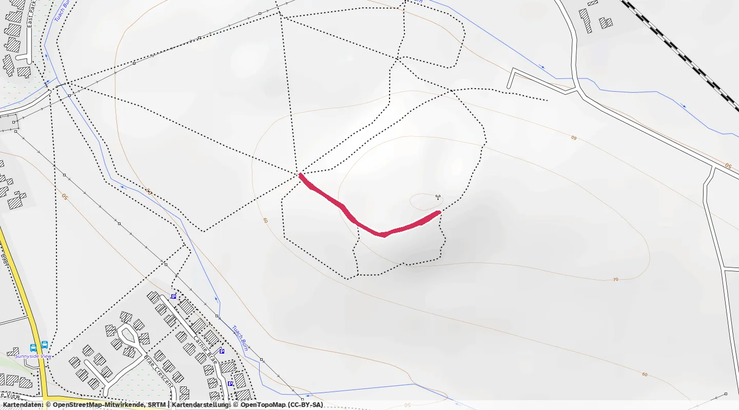 Route map for 🏃‍♂️ ⏰00:02:59 📏0.41km ⏱️7:11/km 🧁43Kcal