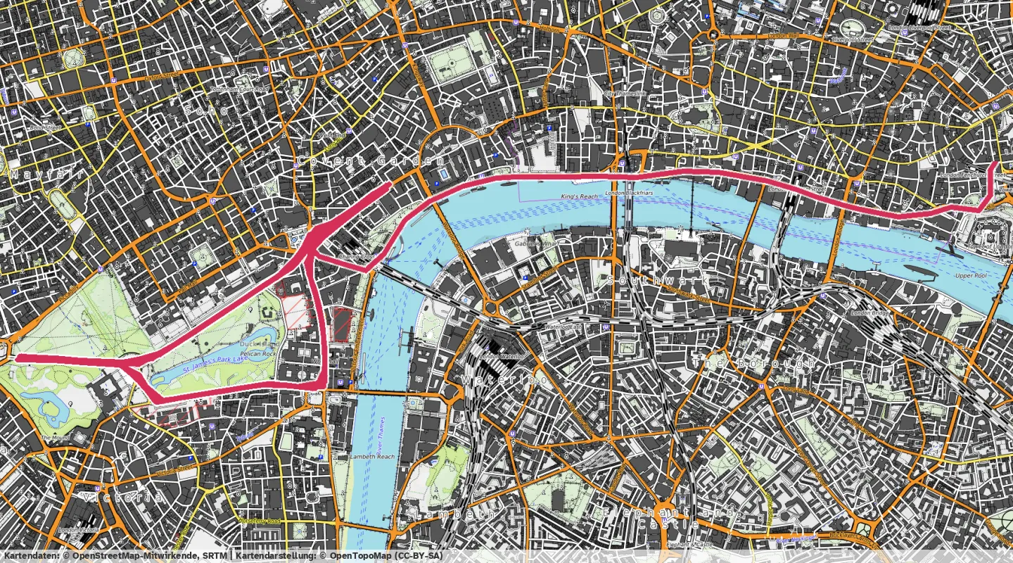 Route map for 🚴‍♂️ ⏰01:00:19 📏33.58km 🛫112m ❤️‍🔥128bpm 🪫137W 🧁484Kcal