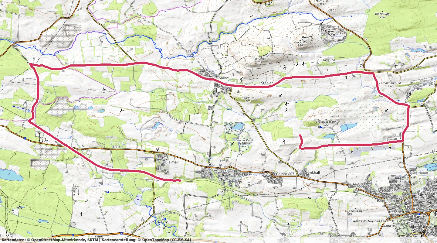 Route map for 🚴‍♂️ ⏰01:01:39 📏27.92km 🛫159m 🪫129W 🧁533Kcal