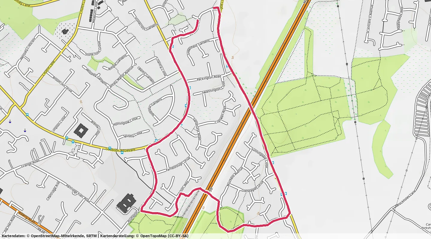 Route map for 🏃‍♂️ ⏰00:17:24 📏3.21km ⏱️5:25/km 🛫31m 🧁306Kcal