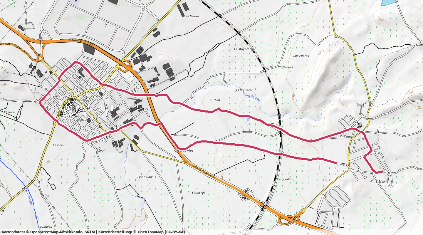 Route map for 🏃‍♂️ ⏰00:58:13 📏10.04km ⏱️5:48/km 🛫63m 🧁885Kcal