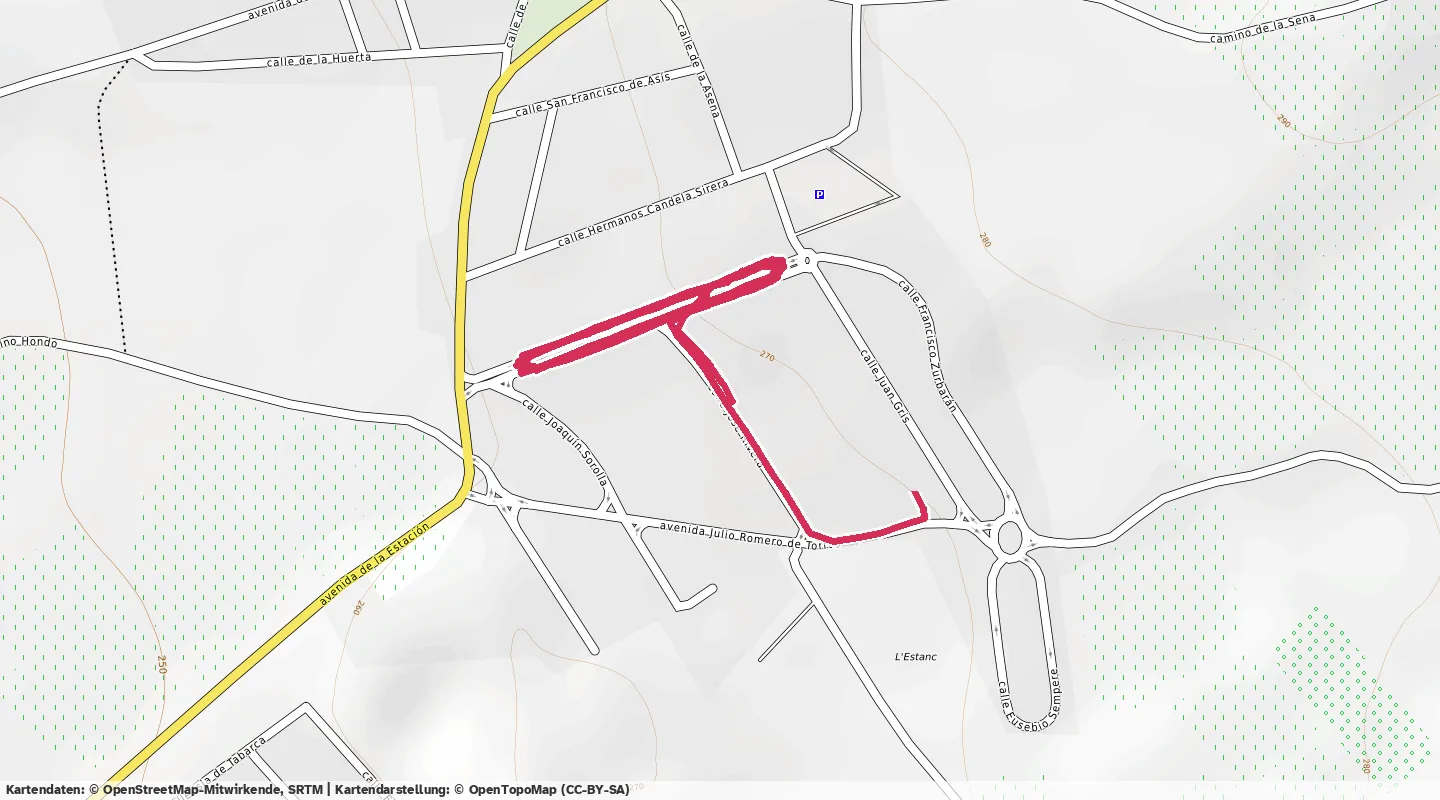 Route map for 🏃‍♂️ ⏰00:30:04 📏5.03km ⏱️5:59/km 🛫86m 🧁452Kcal