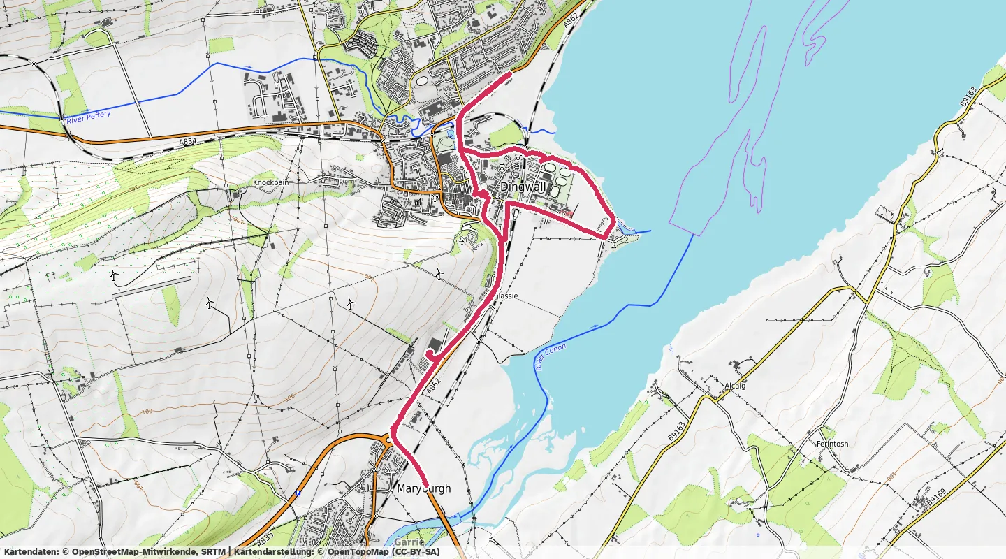Route map for 🚶‍♂️‍➡️ ⏰02:07:35 📏9.66km 🛫69m 🧁539Kcal