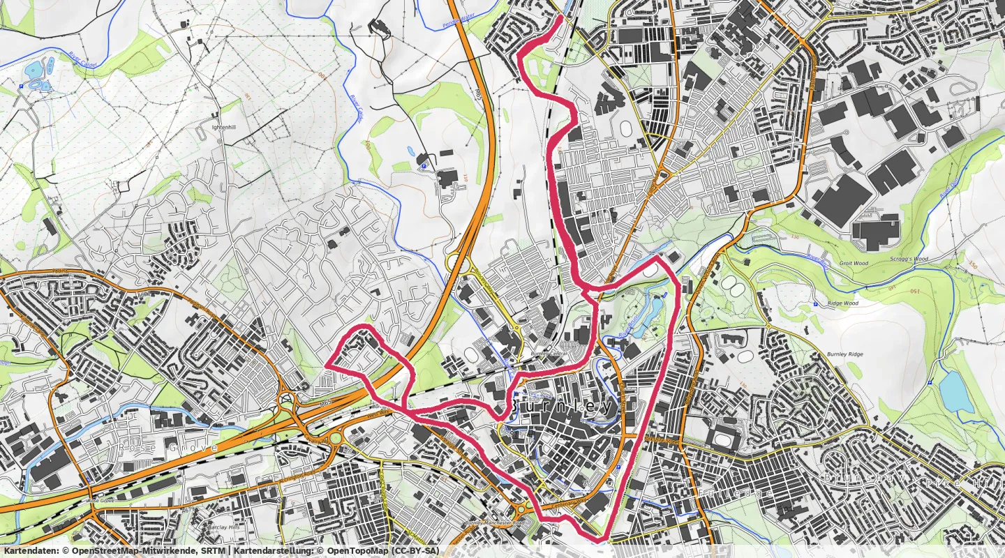 Route map for 🏃‍♂️ ⏰01:04:46 📏10.7km ⏱️6:03/km 🛫28m ❤️‍🔥169bpm 🧁1,392Kcal