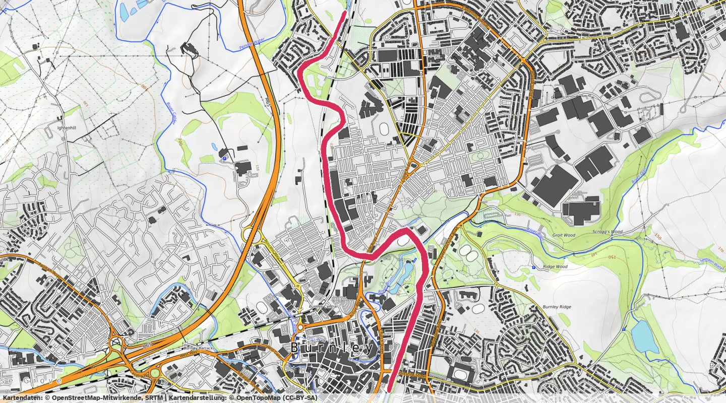 Route map for 🏃‍♂️ ⏰00:46:06 📏7.66km ⏱️6:01/km 🛫38m 🧁782Kcal