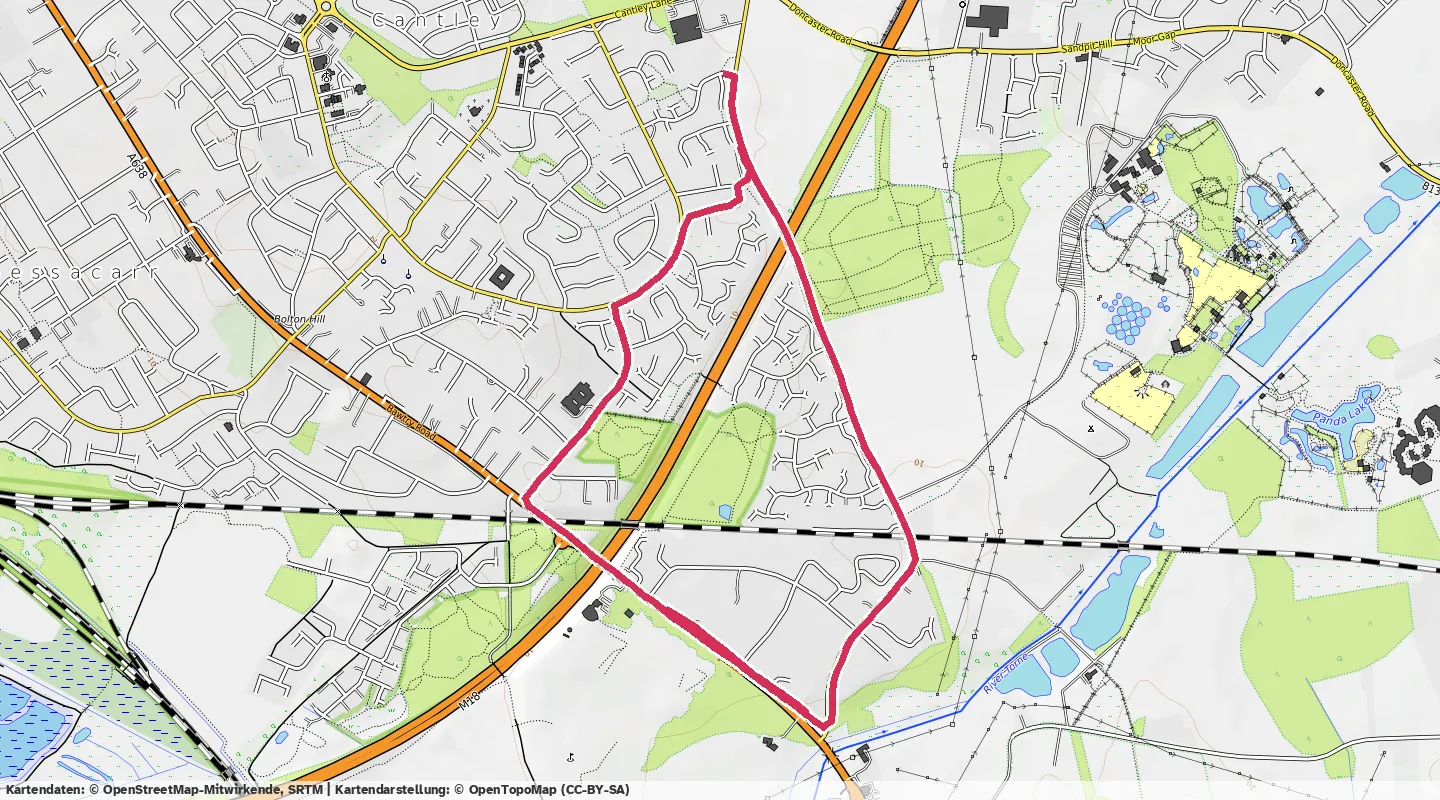 Route map for 🏃‍♂️ ⏰00:45:33 📏8.22km ⏱️5:32/km 🛫73m 🧁839Kcal