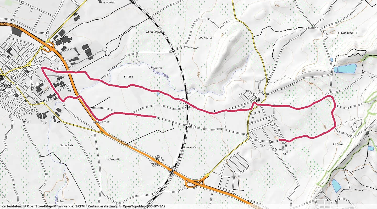 Route map for 🏃‍♂️ ⏰00:43:17 📏8.02km ⏱️5:23/km 🛫66m 🧁699Kcal