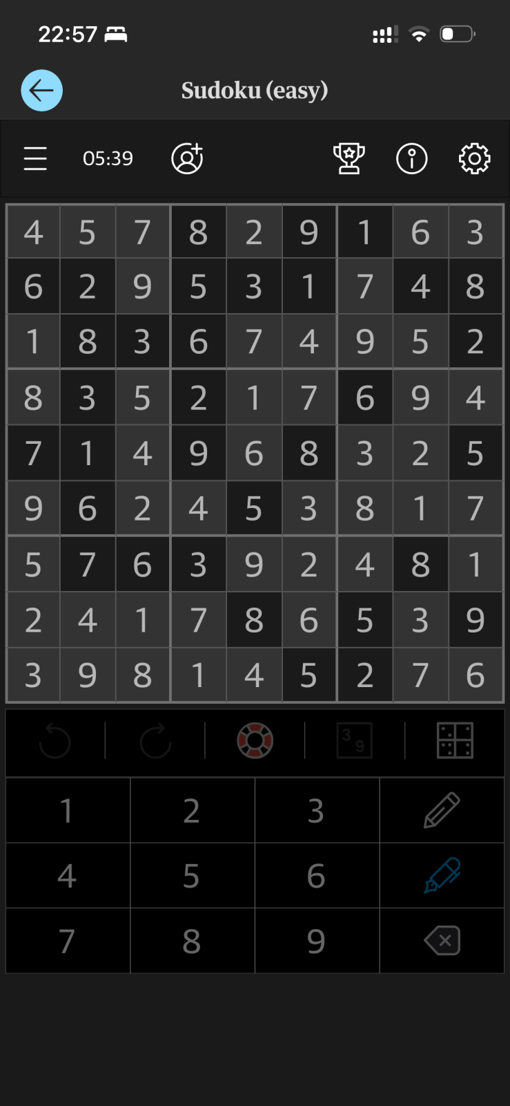 Cover of 2026-09-03 Sudoku easy