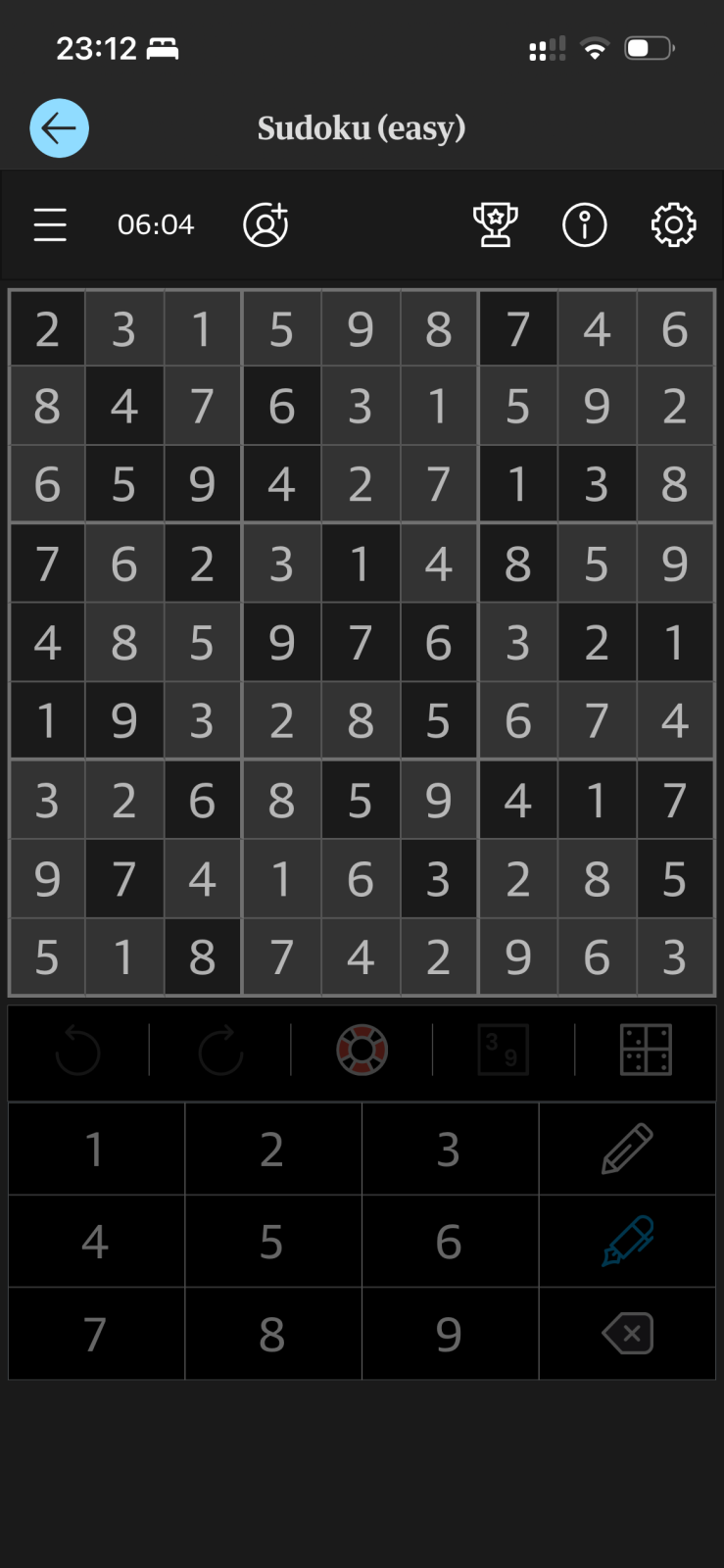 Cover of 2026-09-05 Sudoku easy