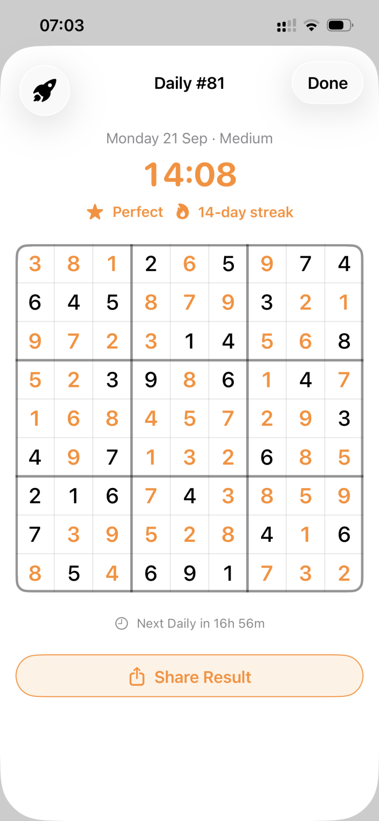 Cover of 2026-09-21 Sudoku medium #5,296