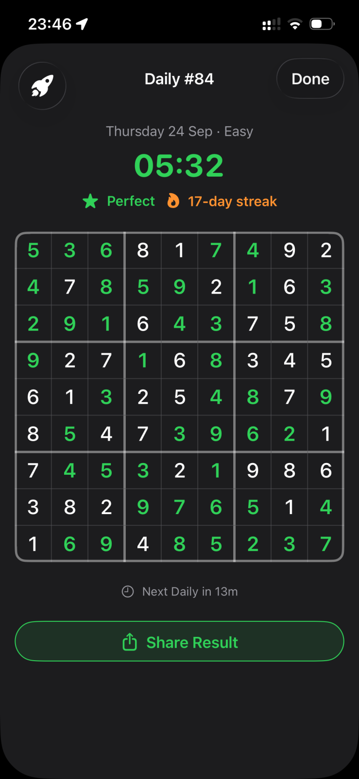 Cover of 2026-09-24 Sudoku easy #3,264