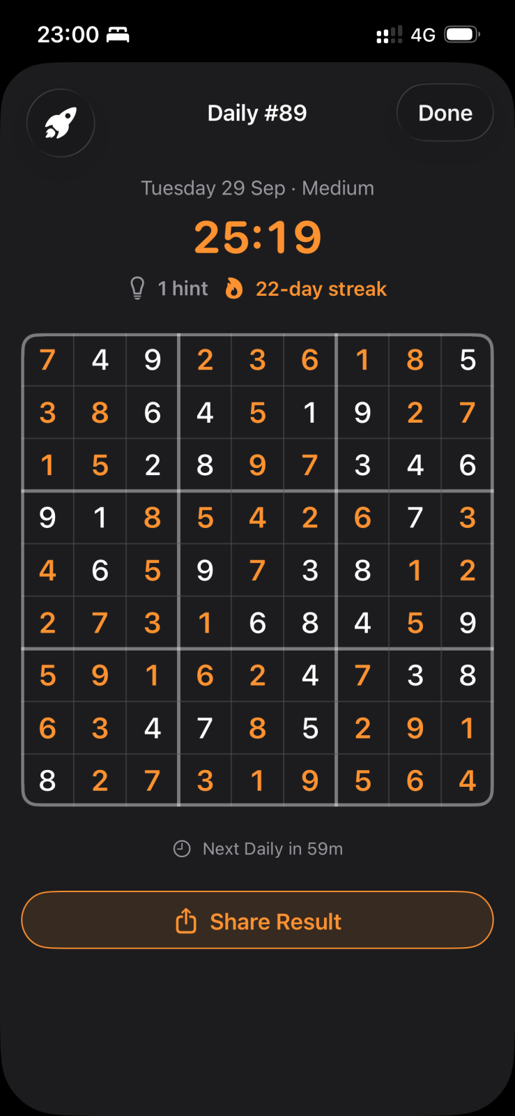 Cover of 2026-09-29 Sudoku medium #11,887