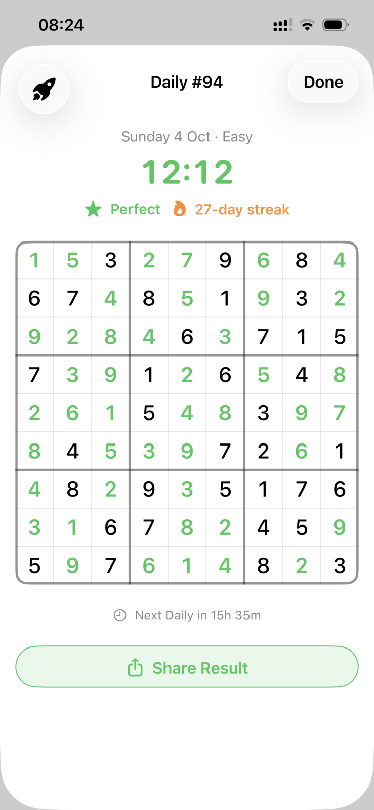 Cover of 2026-10-04 Sudoku easy #6,504