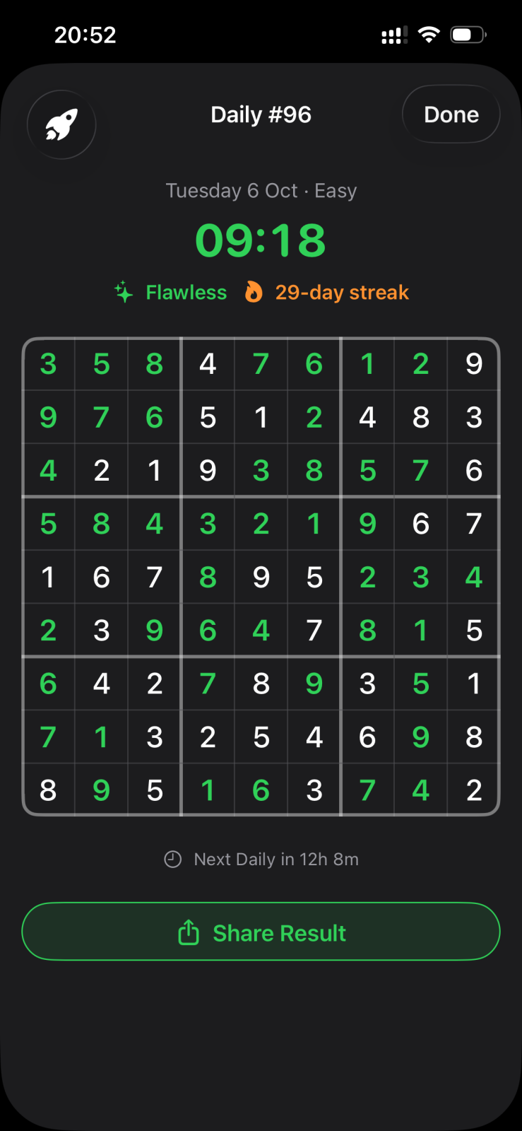 Cover of 2026-10-06 Sudoku easy